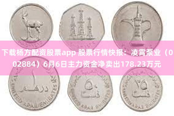 下载杨方配资股票app 股票行情快报：凌霄泵业（002884）6月6日主力资金净卖出178.23万元