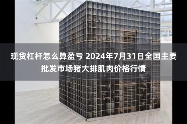 现货杠杆怎么算盈亏 2024年7月31日全国主要批发市场猪大排肌肉价格行情