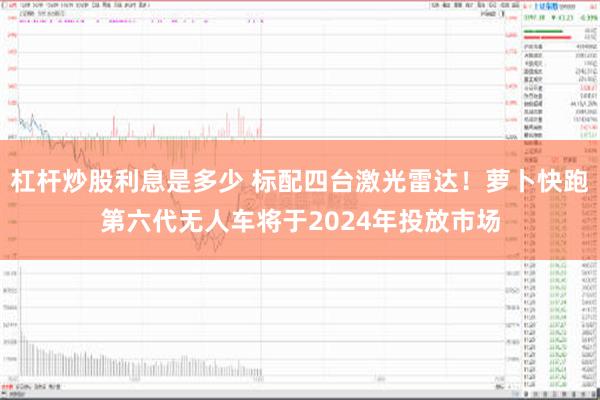 杠杆炒股利息是多少 标配四台激光雷达！萝卜快跑第六代无人车将于2024年投放市场