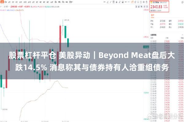 股票杠杆平仓 美股异动｜Beyond Meat盘后大跌14.5% 消息称其与债券持有人洽重组债务