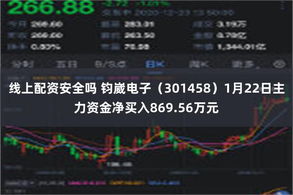 线上配资安全吗 钧崴电子（301458）1月22日主力资金净买入869.56万元